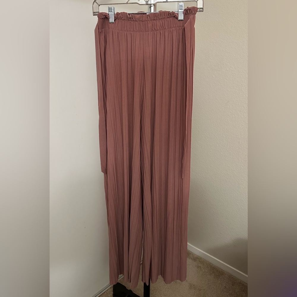 Womens Beach Pants High Waisted Wide Leg Palazzo
Summer Casual Loose Comfy.